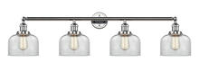  215-PC-G72-LED - Bell - 4 Light - 44 inch - Polished Chrome - Bath Vanity Light