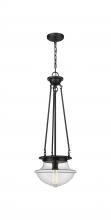  221-1P-BK-G542 - Oxford - 1 Light - 12 inch - Matte Black - Pendant