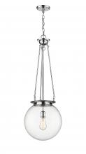  221-1P-PC-G202-14 - Beacon - 1 Light - 14 inch - Polished Chrome - Chain Hung - Pendant