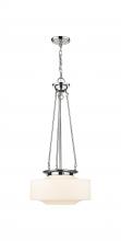  221-1P-PC-G691-16 - Bridgeton - 1 Light - 16 inch - Polished Chrome - Chain Hung - Pendant