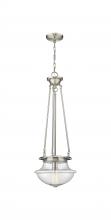  221-1P-SN-G544 - Oxford - 1 Light - 12 inch - Satin Nickel - Pendant