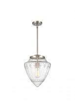  221-1S-SN-G664-12 - Beacon - 1 Light - 16 inch - Brushed Satin Nickel - Cord hung - Pendant