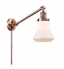  237-AC-G191-LED - Bellmont - 1 Light - 8 inch - Antique Copper - Swing Arm