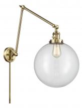  238-AB-G202-12 - Beacon - 1 Light - 12 inch - Antique Brass - Swing Arm