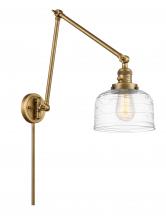  238-BB-G713-LED - Bell - 1 Light - 8 inch - Brushed Brass - Swing Arm