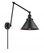  238-BK-M10-BK-LED - Briarcliff - 1 Light - 10 inch - Matte Black - Swing Arm