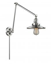  238-PC-M7 - Railroad - 1 Light - 8 inch - Polished Chrome - Swing Arm