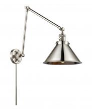  238-PN-M10-PN-LED - Briarcliff - 1 Light - 10 inch - Polished Nickel - Swing Arm