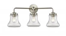  284-3W-SN-G192-LED - Bellmont - 3 Light - 24 inch - Brushed Satin Nickel - Bath Vanity Light