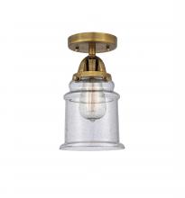  288-1C-BB-G184-LED - Canton - 1 Light - 6 inch - Brushed Brass - Semi-Flush Mount