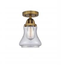  288-1C-BB-G194 - Bellmont - 1 Light - 6 inch - Brushed Brass - Semi-Flush Mount