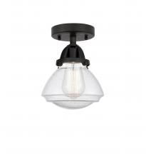 Innovations Lighting 288-1C-BK-G324-LED - Olean - 1 Light - 7 inch - Matte Black - Semi-Flush Mount