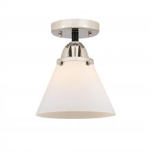  288-1C-BPN-G41 - Cone - 1 Light - 8 inch - Black Polished Nickel - Semi-Flush Mount