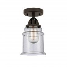  288-1C-OB-G184-LED - Canton - 1 Light - 6 inch - Oil Rubbed Bronze - Semi-Flush Mount