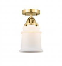  288-1C-SG-G181-LED - Canton - 1 Light - 6 inch - Satin Gold - Semi-Flush Mount