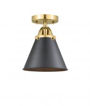  288-1C-SG-M13-BK - Appalachian - 1 Light - 8 inch - Satin Gold - Semi-Flush Mount