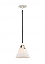  288-1S-BPN-G41-LED - Cone - 1 Light - 8 inch - Black Polished Nickel - Cord hung - Mini Pendant