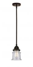  288-1S-OB-G184S - Canton - 1 Light - 5 inch - Oil Rubbed Bronze - Cord hung - Mini Pendant