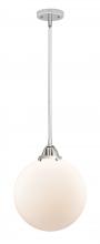  288-1S-PC-G201-12 - Beacon - 1 Light - 12 inch - Polished Chrome - Cord hung - Mini Pendant