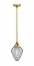 Innovations Lighting 288-1S-SG-G165 - Geneseo - 1 Light - 7 inch - Satin Gold - Cord hung - Mini Pendant