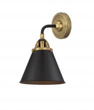  288-1W-BAB-M13-BK-LED - Appalachian - 1 Light - 8 inch - Black Antique Brass - Sconce