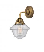  288-1W-BB-G534-LED - Oxford - 1 Light - 8 inch - Brushed Brass - Sconce