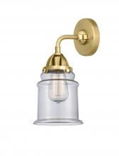  288-1W-SG-G182-LED - Canton - 1 Light - 6 inch - Satin Gold - Sconce