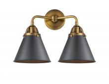  288-2W-BB-M13-BK - Appalachian - 2 Light - 16 inch - Brushed Brass - Bath Vanity Light