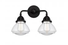 Innovations Lighting 288-2W-BK-G322-LED - Olean - 2 Light - 15 inch - Matte Black - Bath Vanity Light