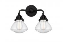 Innovations Lighting 288-2W-BK-G324-LED - Olean - 2 Light - 15 inch - Matte Black - Bath Vanity Light