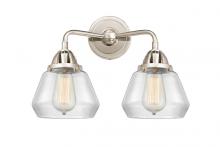  288-2W-PN-G172 - Fulton - 2 Light - 15 inch - Polished Nickel - Bath Vanity Light