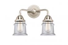  288-2W-PN-G182S - Canton - 2 Light - 13 inch - Polished Nickel - Bath Vanity Light