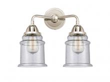  288-2W-PN-G184-LED - Canton - 2 Light - 14 inch - Polished Nickel - Bath Vanity Light