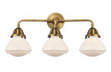 Innovations Lighting 288-3W-BB-G321-LED - Olean - 3 Light - 25 inch - Brushed Brass - Bath Vanity Light