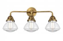 Innovations Lighting 288-3W-BB-G322-LED - Olean - 3 Light - 25 inch - Brushed Brass - Bath Vanity Light