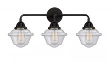  288-3W-BK-G534-LED - Oxford - 3 Light - 26 inch - Matte Black - Bath Vanity Light