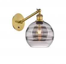  317-1W-BB-G556-8SM - Rochester - 1 Light - 8 inch - Brushed Brass - Sconce