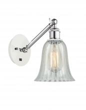  317-1W-WPC-G2811 - Hanover - 1 Light - 6 inch - White Polished Chrome - Sconce