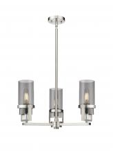  426-3CR-SN-G426-8SM - Utopia - 3 Light - 22 inch - Satin Nickel - Pendant