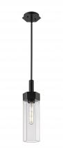  427-1S-BK-G427-14CL - Claverack - 1 Light - 6 inch - Matte Black - Pendant