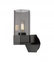  427-1W-BK-G427-9SM - Claverack - 1 Light - 6 inch - Matte Black - Sconce