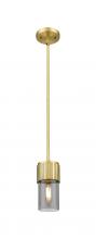  428-1S-BB-G428-7SM - Bolivar - 1 Light - 5 inch - Brushed Brass - Pendant