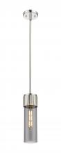  428-1S-PN-G428-12SM - Bolivar - 1 Light - 5 inch - Polished Nickel - Pendant