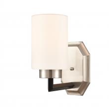  441-1W-BSN-G4411-LED - Mila - 1 Light - 4 inch - Black Satin Nickel - Sconce