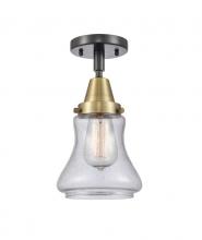  447-1C-BAB-G194 - Bellmont - 1 Light - 6 inch - Black Antique Brass - Flush Mount