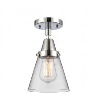  447-1C-PC-G62-LED - Cone - 1 Light - 6 inch - Polished Chrome - Flush Mount