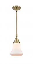  447-1S-AB-G191 - Bellmont - 1 Light - 7 inch - Antique Brass - Mini Pendant