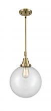  447-1S-AB-G202-10-LED - Beacon - 1 Light - 10 inch - Antique Brass - Mini Pendant