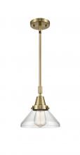  447-1S-AB-G4472-LED - Caden - 1 Light - 8 inch - Antique Brass - Mini Pendant