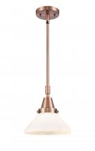  447-1S-AC-G4471 - Caden - 1 Light - 8 inch - Antique Copper - Mini Pendant